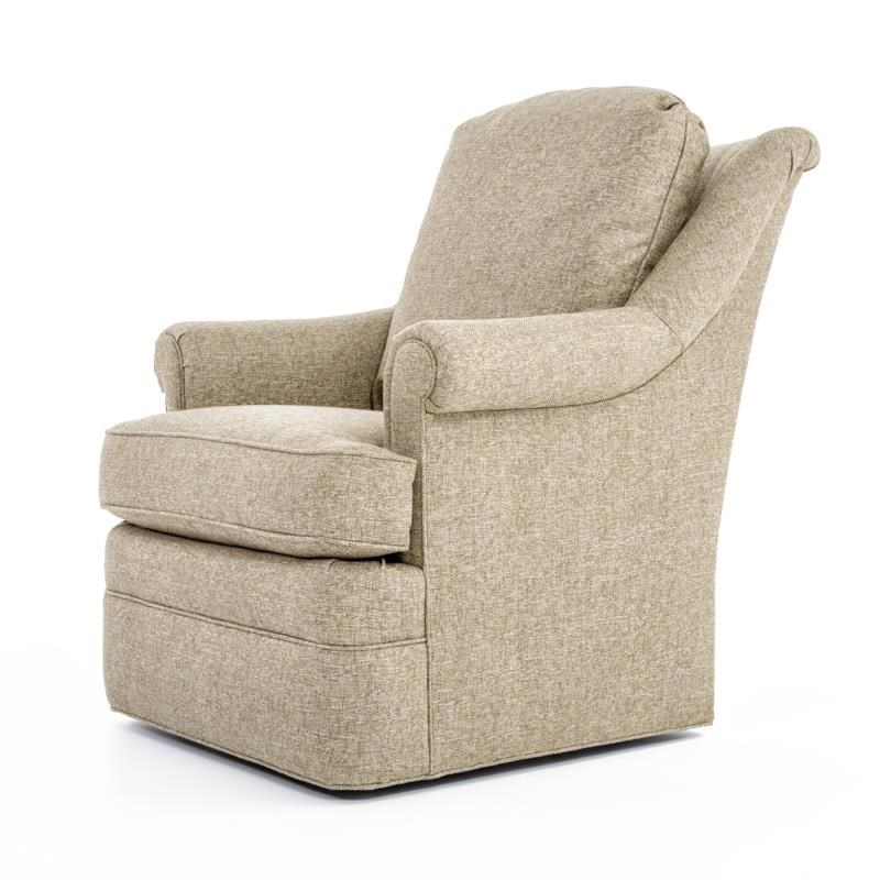 Century Elegance LTD7122-8 Tyler Loose Cushion Swivel Chair | Baer's